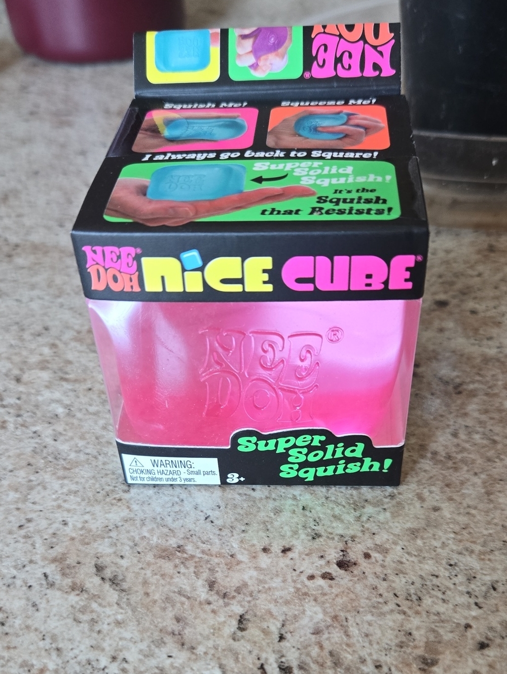 Nice Cube Super Solid Squish - Pink